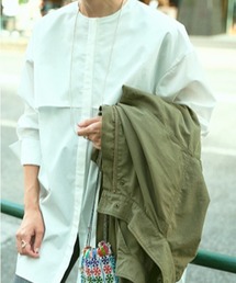 SHENERY | ヨークフリルチュニックブラウス(シャツ/ブラウス)