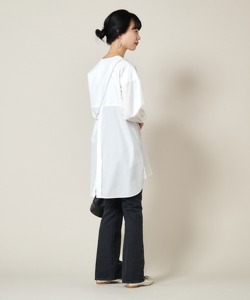 SHENERY（シーナリー）の「ヨークフリルチュニックブラウス（シャツ/ブラウス・レディース・オフホワイト・FREE）」の11枚目の写真