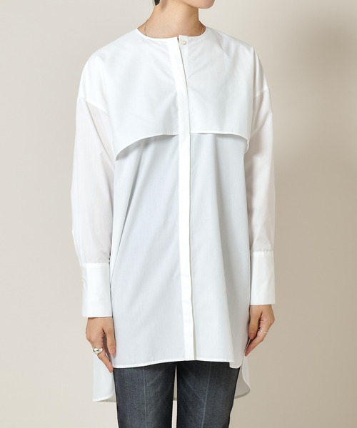 SHENERY（シーナリー）の「ヨークフリルチュニックブラウス（シャツ/ブラウス・レディース・オフホワイト・FREE）」の19枚目の写真