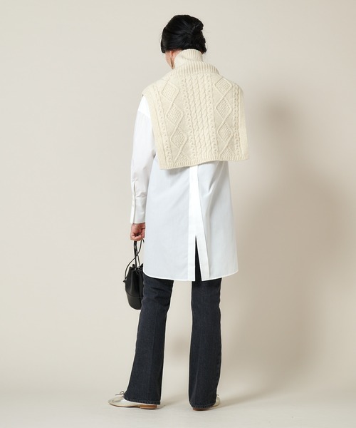 SHENERY（シーナリー）の「ヨークフリルチュニックブラウス（シャツ/ブラウス・レディース・オフホワイト・FREE）」の18枚目の写真