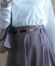 179/WG | クロコ型押しベルト(ベルト)