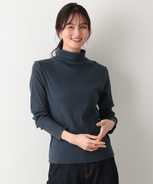 GLOBE パターン長袖トレーナー 楽天市場】ギャザースタンドカラープルオーバーTシャツ 長袖