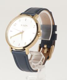 NIXON（ニクソン）の「NIXON/ニクソン 腕時計 ARROW LEATHER -GY/NV NA1091151-00（アナログ腕時計・メンズ）」