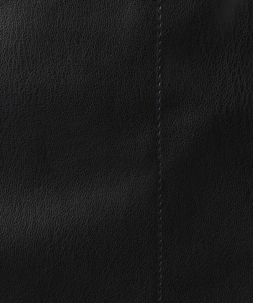 TOMORROWLAND (トゥモローランド)の「レザーライクミニスカート(スカート・レディース・ブラック/ベージュ・36/34/32)」の14枚目の写真