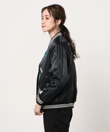 【adidas 】 スタジャン ma-1 ✳︎超美品✳︎ adidas NIGO アディダス スタジャン M ブルー 青 クマ 熊 ベア