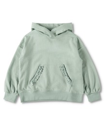 ポケットフリルパーカー