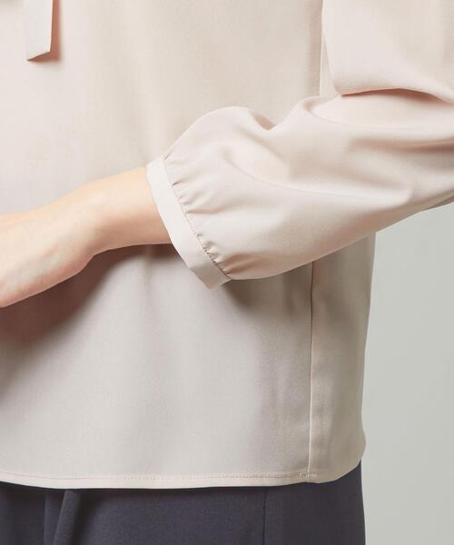 closet story（クローゼットストーリー）の「＜closet story＞  F/PL タイブラウス（シャツ/ブラウス・レディース・ライトグレー/ライム/ライトピンク・FREE）」の8枚目の写真