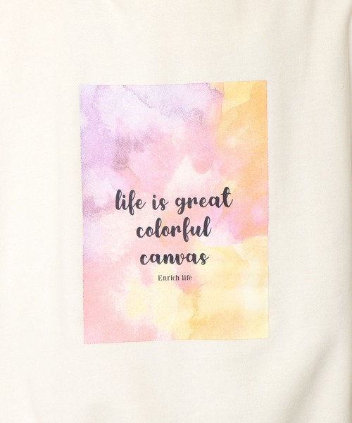 notch.（ノッチ）の「裏起毛カラフルキャンバスフーディ（パーカー・レディース・ダークグレー/オフホワイト・M）」の3枚目の写真