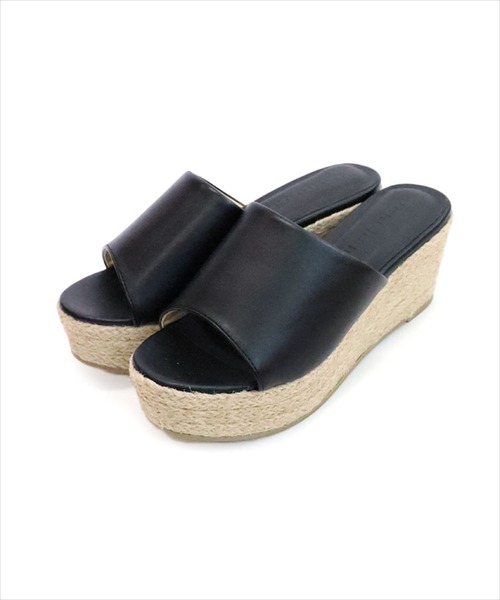 DONOBAN（ドノバン）の「ジュートプラットフォームサンダル（サンダル・レディース・クリア/シルバー/ブラック・24.0cm/23.5cm/22.5cm/23.0cm）」の19枚目の写真