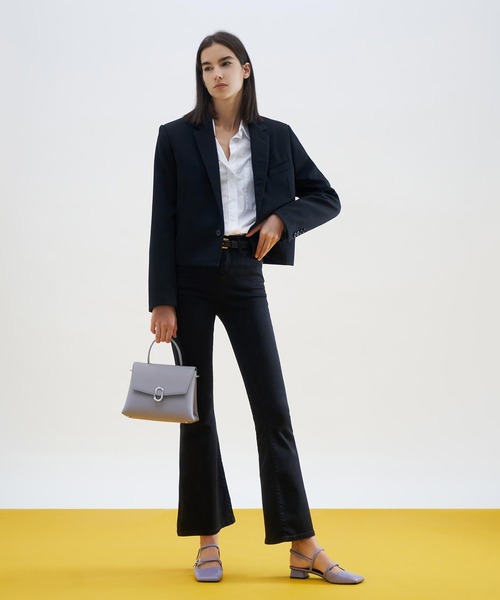 CHARLES & KEITH（チャールズ & キース）の「ストーンエンベリッシュド フロントフラップバッグ / Stone-Embellished Front Flap Bag（ショルダーバッグ・レディース・ミント/ライラック/ブルーグリーン・M）」の19枚目の写真