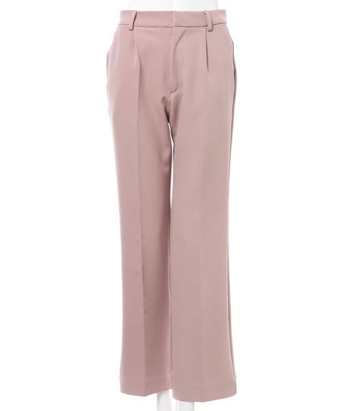 INGNI（イング）の「セミフレアセンタープレスパンツ／SETUP対応（その他パンツ・レディース・ブルー/オレンジ/ミント/ピンク/ライトベージュ/アイボリー/ブラック・FREE）」の8枚目の写真