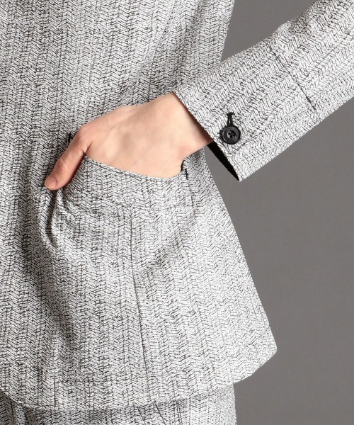 NICOLE CLUB FOR MEN（ニコルクラブフォーメン）の「シアサッカーデザインジャケット（テーラードジャケット・メンズ・ホワイト/グレー/チャコールグレー・X-LARGE/LARGE/XX-LARGE/MEDIUM）」の18枚目の写真