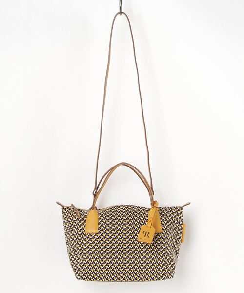 Roberta Pieri（ロベルタピエリ）の「ROBERTA PIERI（ロベルタピエリ）TATAMI ORIGINAL NDⅡ / タタミ / トートバック / ショルダーバック（ショルダーバッグ・レディース・ネイビー/ターコイズブルー/ブルー/ベージュ/イエロー/レッド・FREE）」の6枚目の写真