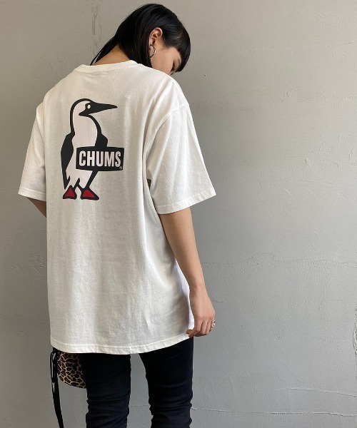 Chums チャムス Booby バックプリントtシャツ Tシャツ カットソー Chums チャムス のファッション通販 Zozotown