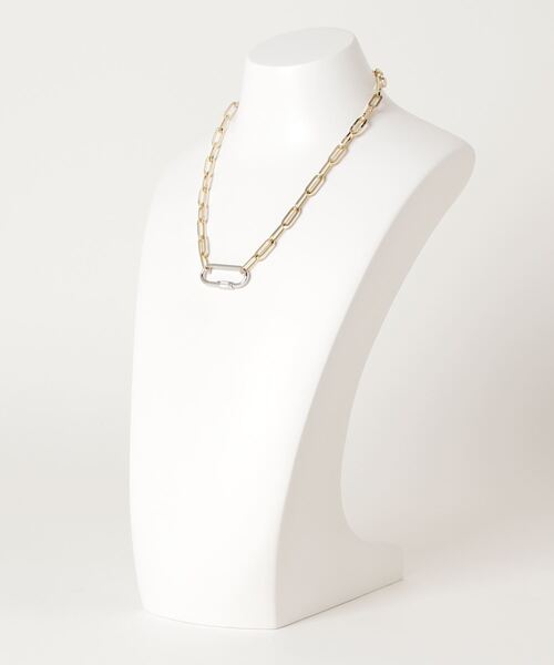 VANQUISH（ヴァンキッシュ）の「LINK CHAIN NECKLACE ～JAPAN MADE～（ネックレス・レディース・ゴールド/シルバー・FREE）」の11枚目の写真