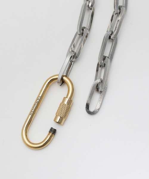 VANQUISH（ヴァンキッシュ）の「LINK CHAIN NECKLACE ～JAPAN MADE～（ネックレス・レディース・ゴールド/シルバー・FREE）」の7枚目の写真