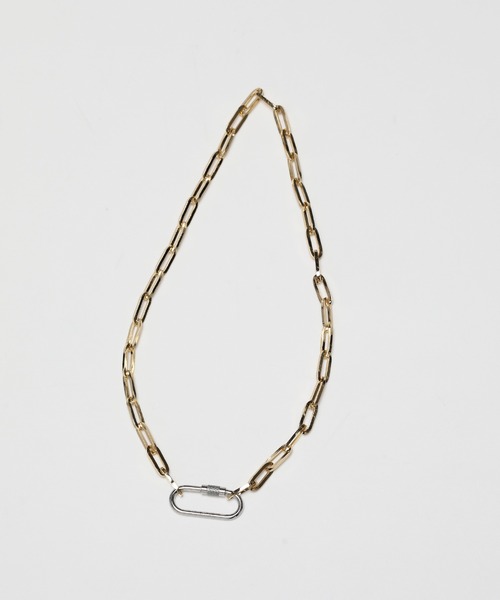 VANQUISH（ヴァンキッシュ）の「LINK CHAIN NECKLACE ～JAPAN MADE～（ネックレス・レディース・ゴールド/シルバー・FREE）」の3枚目の写真