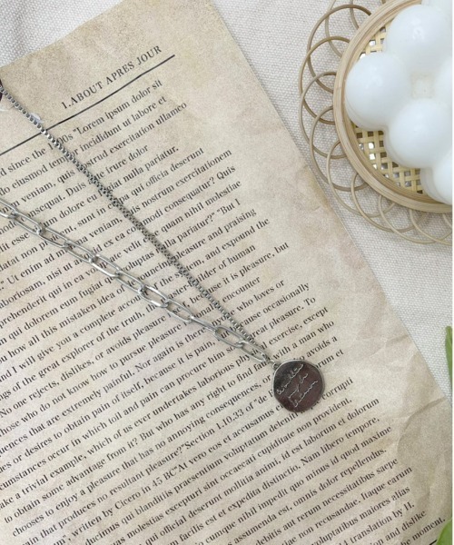 apres jour(アプレジュール)の「【apres jour×ARIAZ】コインチェーンネックレス(ネックレス・レディース・シルバー/ゴールド・FREE)」の3枚目の写真