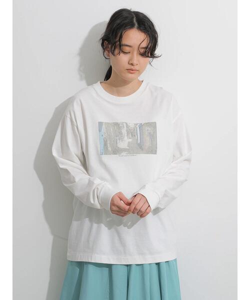 AMERICAN HOLIC（アメリカンホリック）の「Garden Load背景フォトカットプルオーバー（Tシャツ/カットソー・レディース・A/B・FREE）」の14枚目の写真