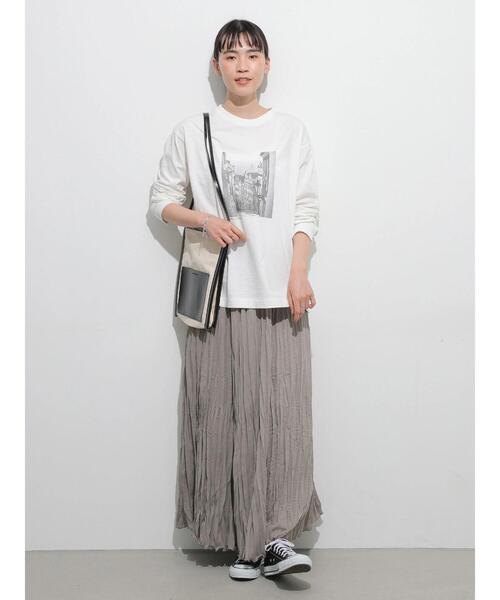 AMERICAN HOLIC（アメリカンホリック）の「Garden Load背景フォトカットプルオーバー（Tシャツ/カットソー・レディース・A/B・FREE）」の5枚目の写真