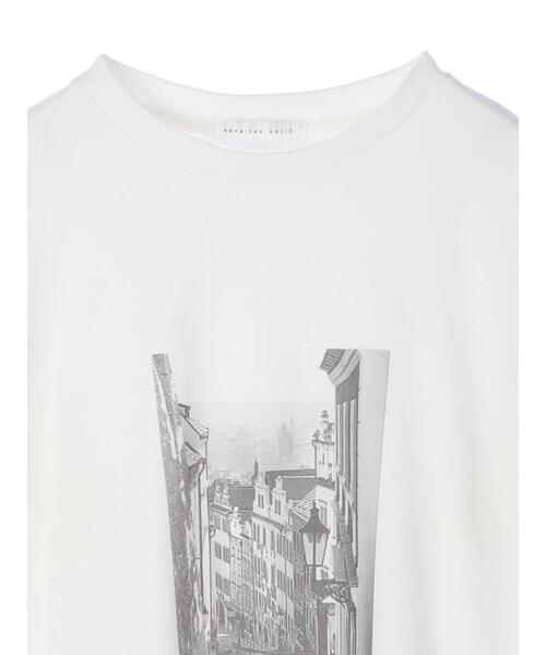 AMERICAN HOLIC（アメリカンホリック）の「Garden Load背景フォトカットプルオーバー（Tシャツ/カットソー・レディース・A/B・FREE）」の7枚目の写真