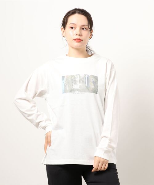 AMERICAN HOLIC（アメリカンホリック）の「Garden Load背景フォトカットプルオーバー（Tシャツ/カットソー・レディース・A/B・FREE）」の12枚目の写真