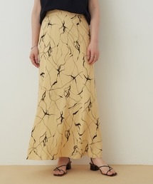 ADAM ET ROPE' | レーヨンプリントスカート(スカート)