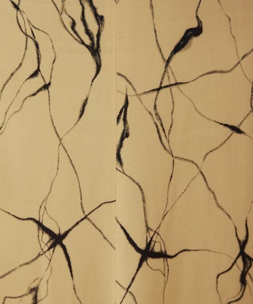 ADAM ET ROPE'（アダムエロペ）の「レーヨンプリントスカート（スカート・レディース・イエロー系その他・FREE）」の6枚目の写真