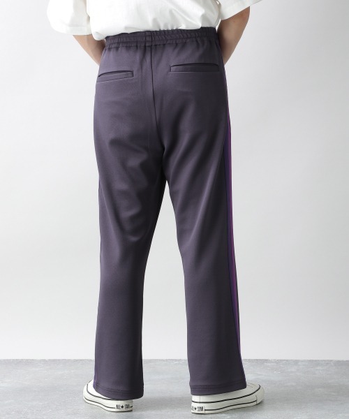 RAGEBLUE（レイジブルー）の「ライントラックワイドパンツ/937976（スウェットパンツ・メンズ・ブラック/パープル・MEDIUM/LARGE）」の6枚目の写真