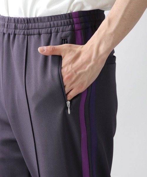 RAGEBLUE（レイジブルー）の「ライントラックワイドパンツ/937976（スウェットパンツ・メンズ・ブラック/パープル・MEDIUM/LARGE）」の5枚目の写真