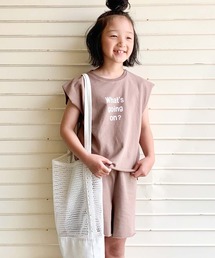 CIAOPANIC TYPY | 【ZOZOTOWN限定】【KIDS】 メッセージロゴスウェットセットアップ(Tシャツ/カットソー)