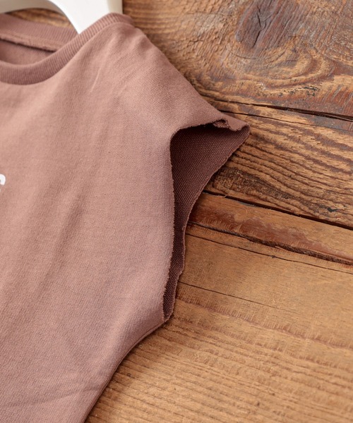 CIAOPANIC TYPY(チャオパニックティピー)の「【ZOZOTOWN限定】【KIDS】 メッセージロゴスウェットセットアップ(Tシャツ/カットソー・キッズ・アイボリー/チャコールグレー/モカ・SMALL/MEDIUM/LARGE/X-LARGE/XX-LARGE)」の6枚目の写真