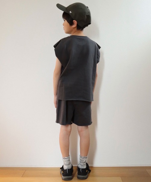 CIAOPANIC TYPY(チャオパニックティピー)の「【ZOZOTOWN限定】【KIDS】 メッセージロゴスウェットセットアップ(Tシャツ/カットソー・キッズ・アイボリー/チャコールグレー/モカ・SMALL/MEDIUM/LARGE/X-LARGE/XX-LARGE)」の16枚目の写真