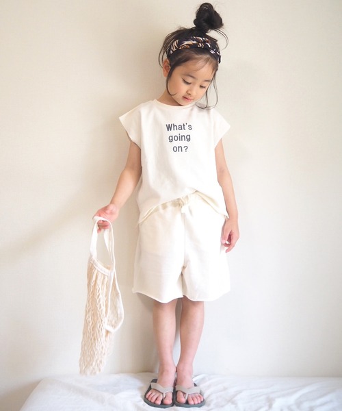 CIAOPANIC TYPY(チャオパニックティピー)の「【ZOZOTOWN限定】【KIDS】 メッセージロゴスウェットセットアップ(Tシャツ/カットソー・キッズ・アイボリー/チャコールグレー/モカ・SMALL/MEDIUM/LARGE/X-LARGE/XX-LARGE)」の13枚目の写真