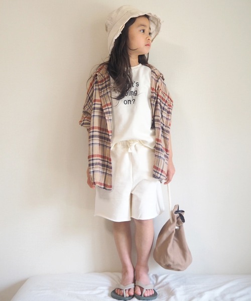 CIAOPANIC TYPY(チャオパニックティピー)の「【ZOZOTOWN限定】【KIDS】 メッセージロゴスウェットセットアップ(Tシャツ/カットソー・キッズ・アイボリー/チャコールグレー/モカ・SMALL/MEDIUM/LARGE/X-LARGE/XX-LARGE)」の14枚目の写真