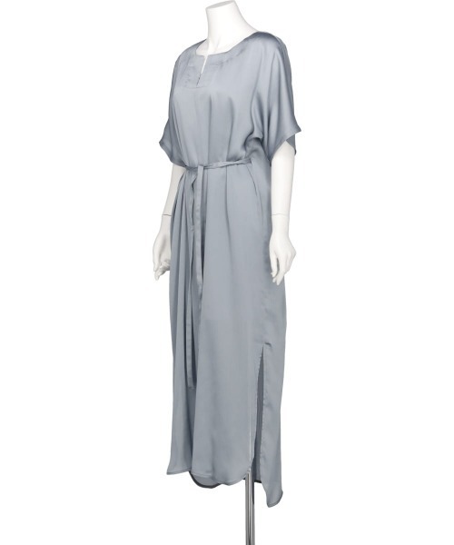 603（ロクマルサン）の「603 スリットワンピース（ワンピース・レディース・ブルー・MEDIUM）」の8枚目の写真