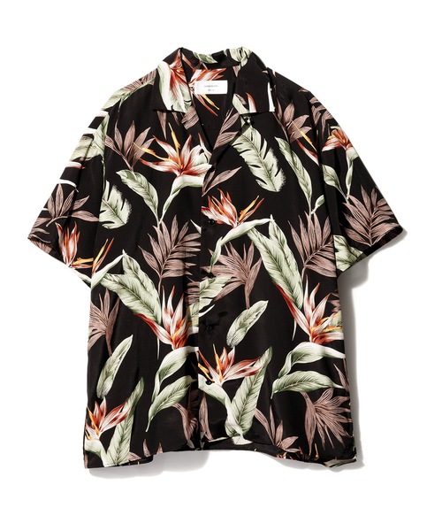 Sandinista(サンディニスタ)の「Aloha Shirt / アロハシャツ(シャツ/ブラウス・メンズ・ブラック/ネイビー/ブラウン/グリーン・SMALL/MEDIUM/LARGE)」の10枚目の写真