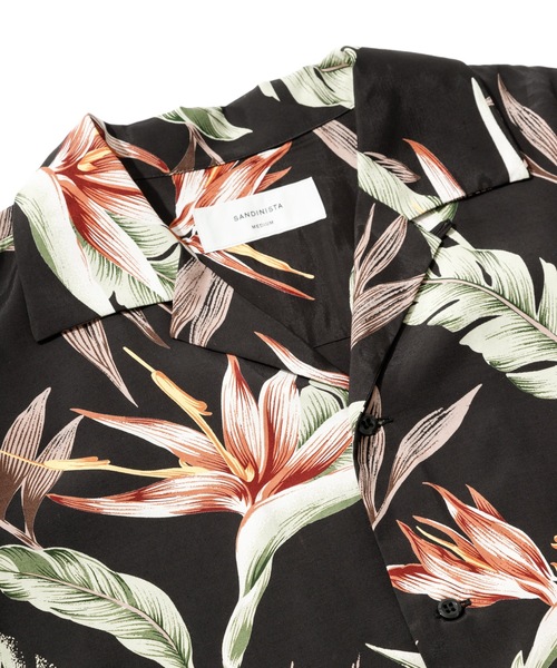 Sandinista(サンディニスタ)の「Aloha Shirt / アロハシャツ(シャツ/ブラウス・メンズ・ブラック/ネイビー/ブラウン/グリーン・SMALL/MEDIUM/LARGE)」の11枚目の写真