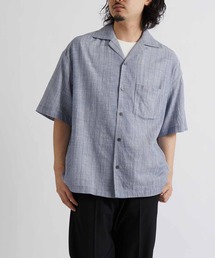ADAM ET ROPE' | 【Somani fabrics】オーバーサイズ アソート柄 オープンカラーシャツ(シャツ/ブラウス)