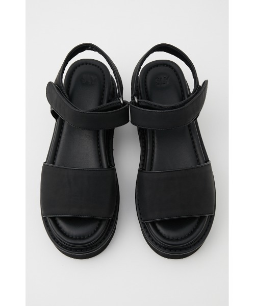 SLY(スライ)の「【LIMITED ITEM】UTILITY SANDAL/サンダル(サンダル・レディース・ブラック・SMALL/MEDIUM/LARGE)」の7枚目の写真