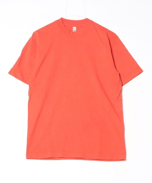 LOS ANGELES APPAREL（ロサンゼルスアパレル）の「『LOS ANGELES APPAREL』6.5oz Garment Dye CrewNeck T-SHIRT - ロサンゼルスアパレル　ガーメントダイクルーネックTシャツ（Tシャツ/カットソー・レディース・グリーン/クリアブルー/クリーム/スミクロ/ベージュ/パープル/ブラック/ホワイト/ライトグレー/ライトピンク/レッド系その他2/レッド系その他/パープル系/アーミー/オレンジ・LARGE/X-LARGE/XX-LARGE/MEDIUM/SMALL/XXX-LARGE）」の15枚目の写真
