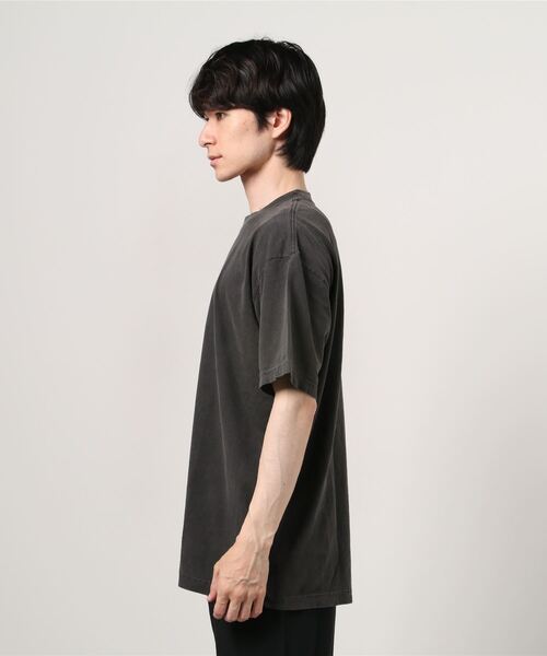 LOS ANGELES APPAREL（ロサンゼルスアパレル）の「『LOS ANGELES APPAREL』6.5oz Garment Dye CrewNeck T-SHIRT - ロサンゼルスアパレル　ガーメントダイクルーネックTシャツ（Tシャツ/カットソー・レディース・グリーン/クリアブルー/クリーム/スミクロ/ベージュ/パープル/ブラック/ホワイト/ライトグレー/ライトピンク/レッド系その他2/レッド系その他・LARGE/X-LARGE/XX-LARGE/MEDIUM/SMALL/XXX-LARGE）」の21枚目の写真