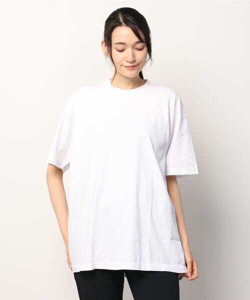 LOS ANGELES APPAREL（ロサンゼルスアパレル）の「『LOS ANGELES APPAREL』6.5oz Garment Dye CrewNeck T-SHIRT - ロサンゼルスアパレル　ガーメントダイクルーネックTシャツ（Tシャツ/カットソー・レディース・グリーン/クリアブルー/クリーム/スミクロ/ベージュ/パープル/ブラック/ホワイト/ライトグレー/ライトピンク/レッド系その他2/レッド系その他・LARGE/X-LARGE/XX-LARGE/MEDIUM/SMALL/XXX-LARGE）」の16枚目の写真