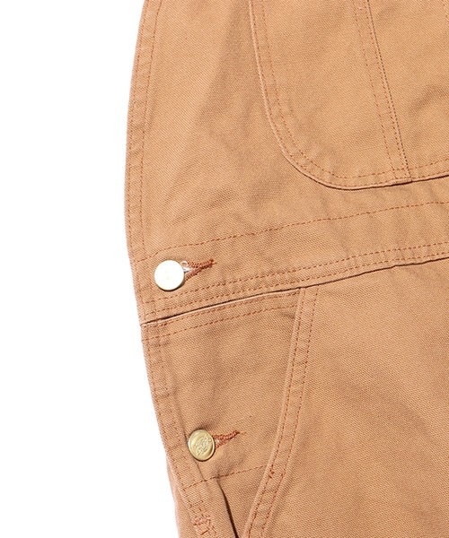 Dickies（ディッキーズ）の「Dickies/ディッキーズ DICKIES DUCK BIB OVERALL オーバーオール（サロペット/オーバーオール・メンズ・ベージュ/ブラック・30 inch/34inch/32inch/36inch）」の7枚目の写真