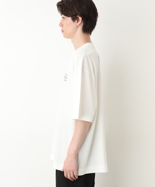 JUNRED(ジュンレッド)の「レトロポスターアイスクリームTee(Tシャツ/カットソー・メンズ・ホワイト/ミント/サックスブルー・M/S/L)」の18枚目の写真