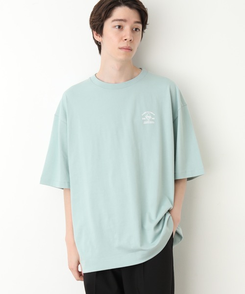 JUNRED(ジュンレッド)の「レトロポスターアイスクリームTee(Tシャツ/カットソー・メンズ・ホワイト/ミント/サックスブルー・M/S/L)」の4枚目の写真