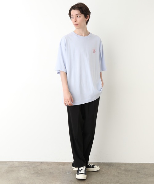 JUNRED(ジュンレッド)の「レトロポスターアイスクリームTee(Tシャツ/カットソー・メンズ・ホワイト/ミント/サックスブルー・M/S/L)」の22枚目の写真