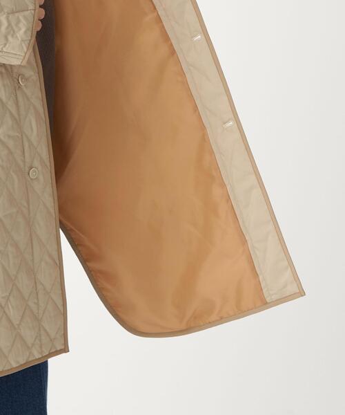CITEN（シテン）の「＜CITEN（シテン）＞テントライン キルティング コート（その他アウター・レディース・ダークグレー/ベージュ・FREE）」の11枚目の写真