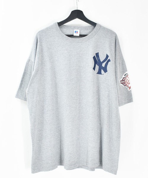 New ヴィンテージ古着 York York Yankees ヤンキース トップス 両面プリントｔシャツ Tシャツ カットソー Vintage ヴィンテージ のファッション