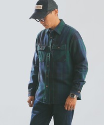 AVIREX アビレックス 6105134 デイリーウエア コットン フランネルシャツ